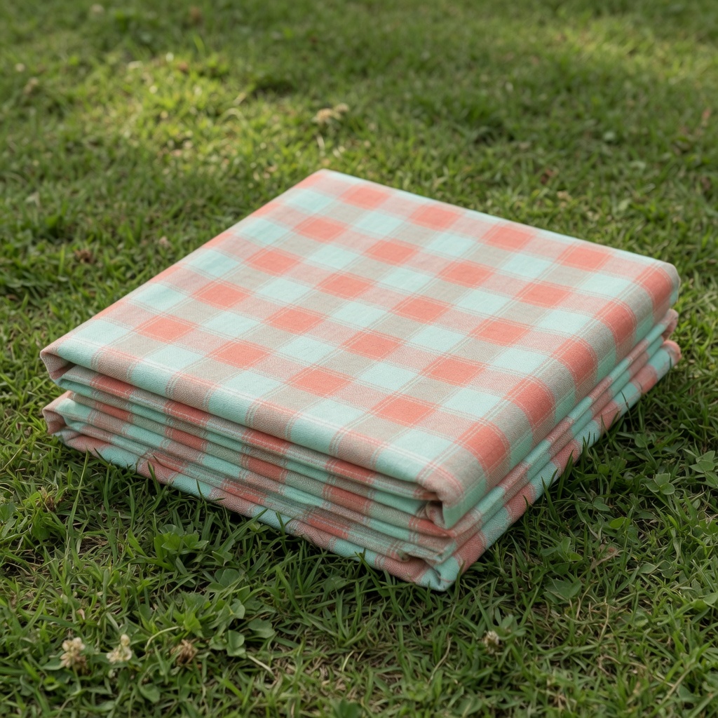 Gingham Picnic Blanket