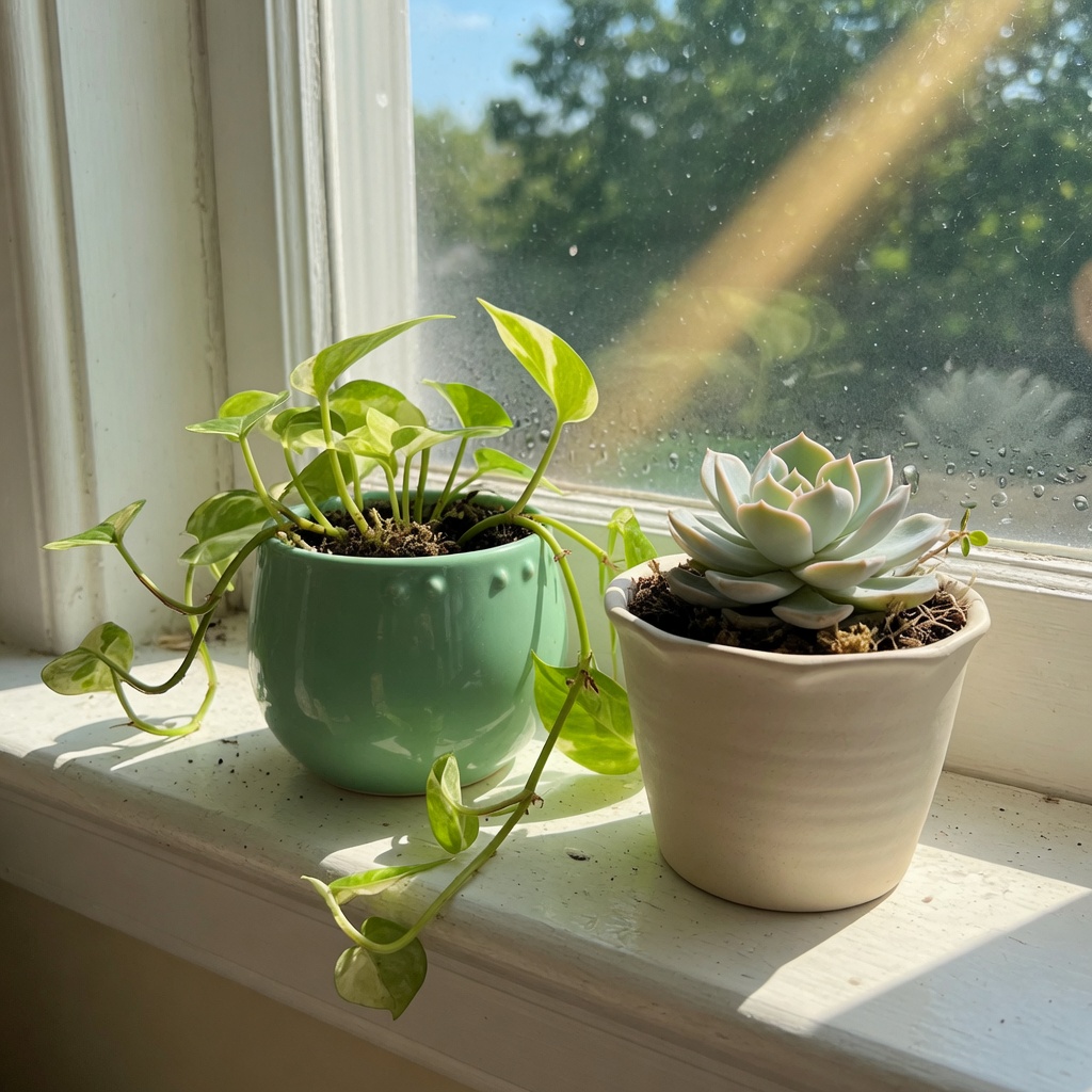 Window Planter Pair